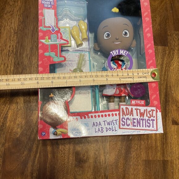 Ada Twist Scientist Lab Doll With 2 In 1 Drawing Board To Desk Science Stem Toy - Picture 16 of 16
